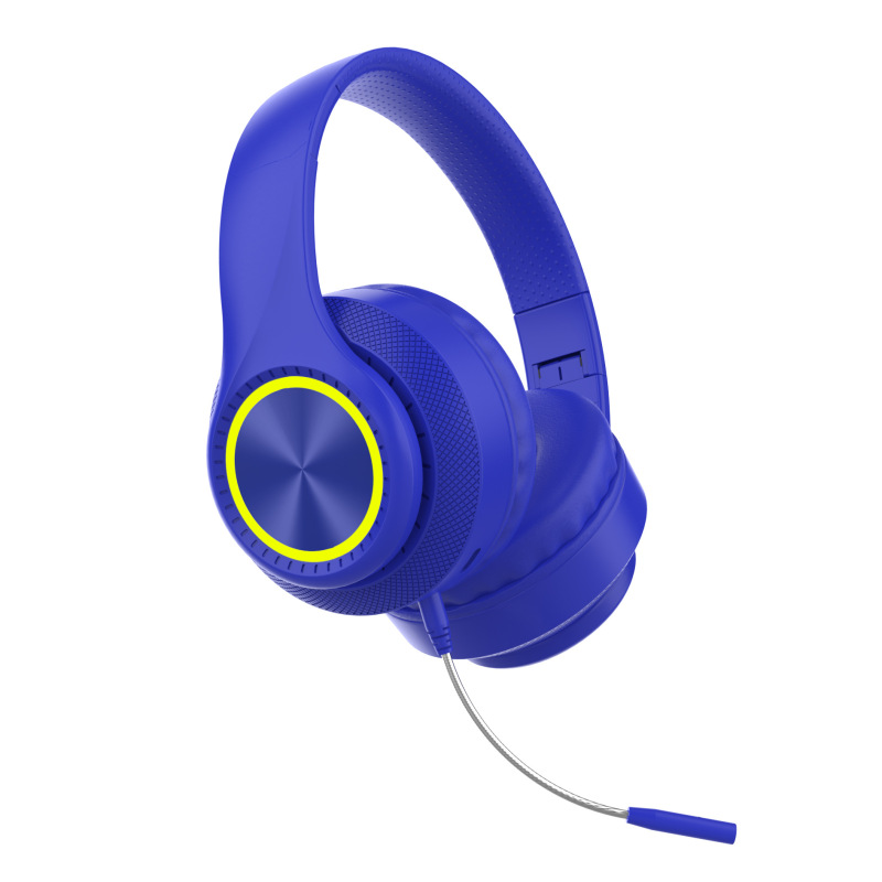 取り外し可能なマイクヘッドセットワイヤレス Bluetooth ヘッドセット HiFi 音質 LDE 発光ヘッドセット工場|undefined