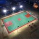 Factory direct outdoor waterproof square basketball stadium stadium football field port pole lights solar stadium lights