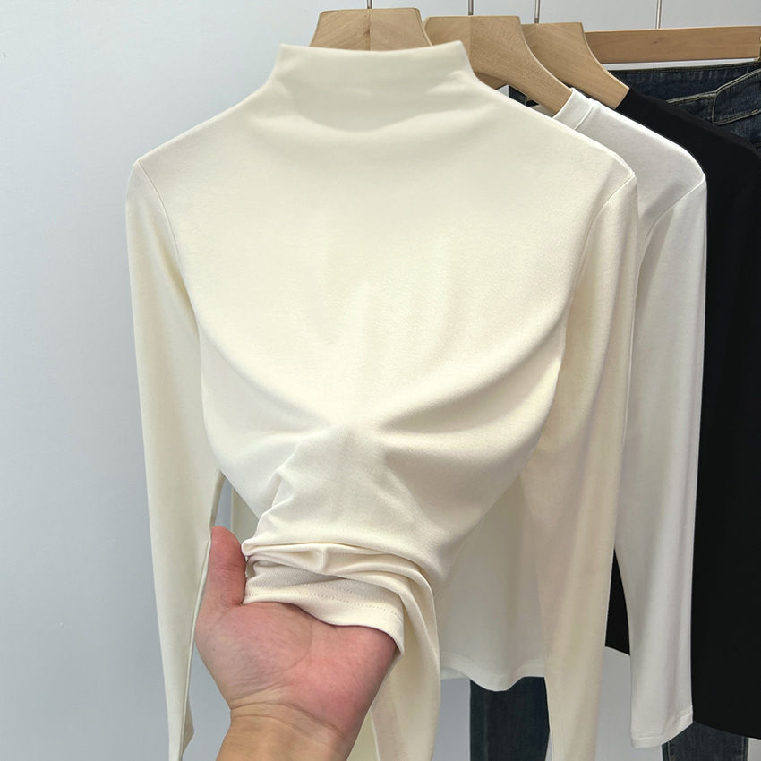 살구색 [실 반 터틀넥]]