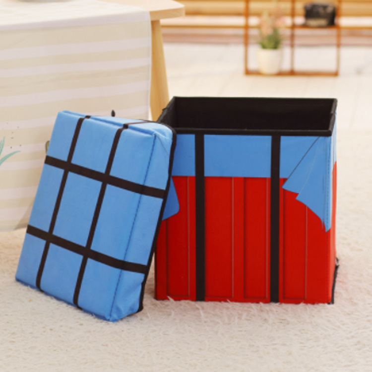 Factory Supply of PUBG Chicken Drop Bag Game Accessories Foldable Stool for Treading and Packing 