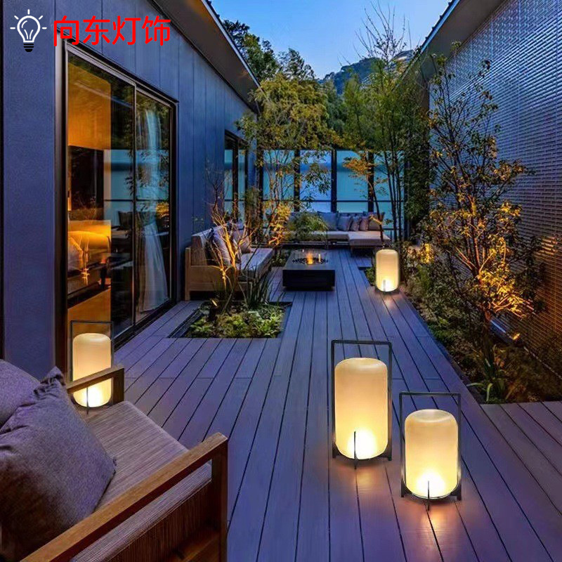 Solar Outdoor Waterproof Lights, Garden Lights, Balcony Garden Terrace Floor Lamps, Villa Portable Lights, Lawn Lights, Cross-Border