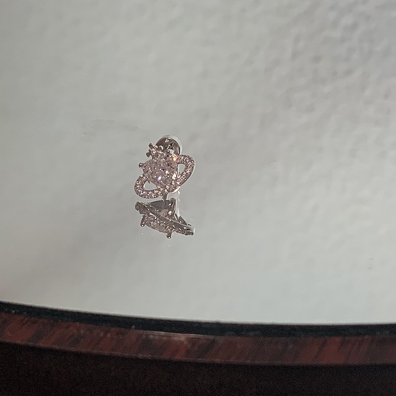 A4 银色爱心星球(单只)