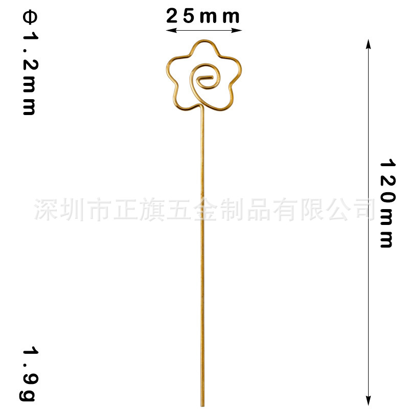 [Ventas directas de fábrica] DIY hecho a mano de arcilla de dibujos animados nota clip de alambre de acero enchufe de arcilla de color suave cerámica accesorios hechos a mano