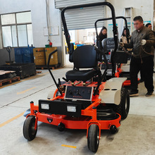 零转角草坪车 座驾驶式草坪草地剪草打草侧排坐骑式零转弯割草机