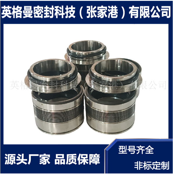 670机械密封 金属波纹管机械密封 张家港博格曼厂家现货