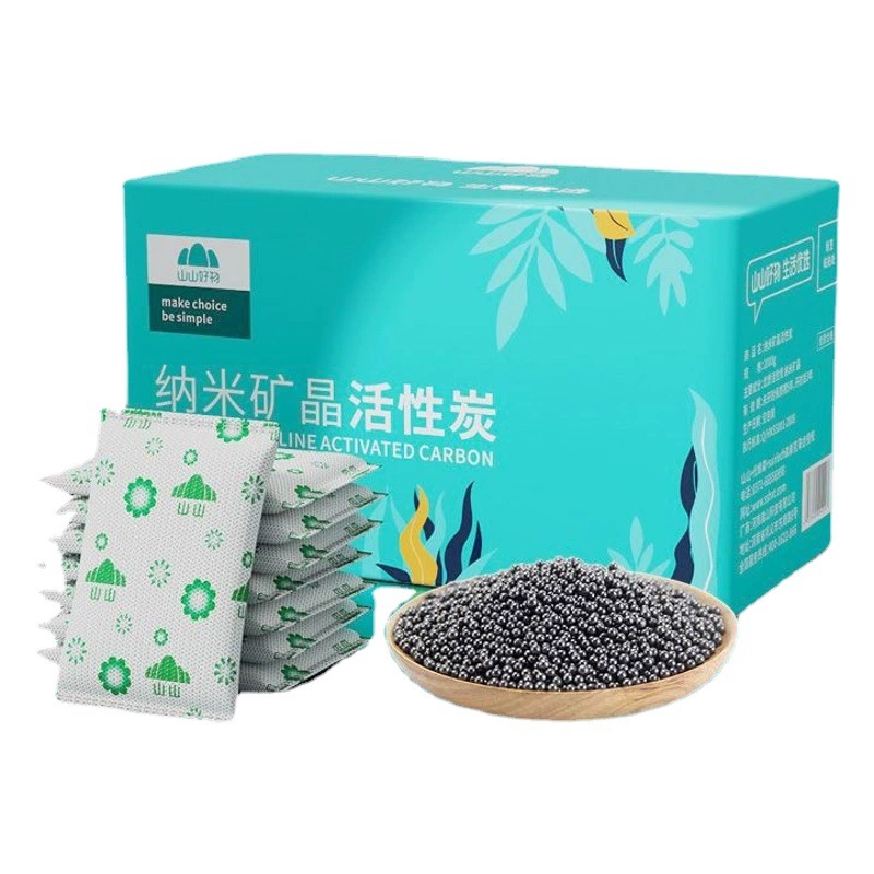 Горный активированный уголь новое украшение дома в дополнение к удалению формальдегида в помещении для удаления запаха дома для поглощения формальдегидного угля бамбуковый уголь