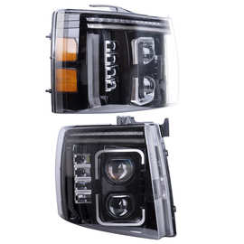 卓拓汽车总成LED大灯适用于2007-2013 Chevy Silverado 1500厂家