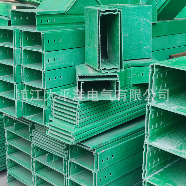 供应玻璃钢桥架 防火 阻燃 耐腐 槽式 梯式电缆桥架 来图按需制作