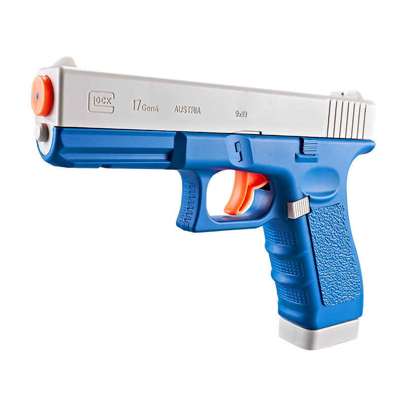 Tiktok mismo Glock pistola de agua manual continuo pelo pistola de pulverización de agua de los niños de verano al aire libre pistola de agua de juguete al por mayor