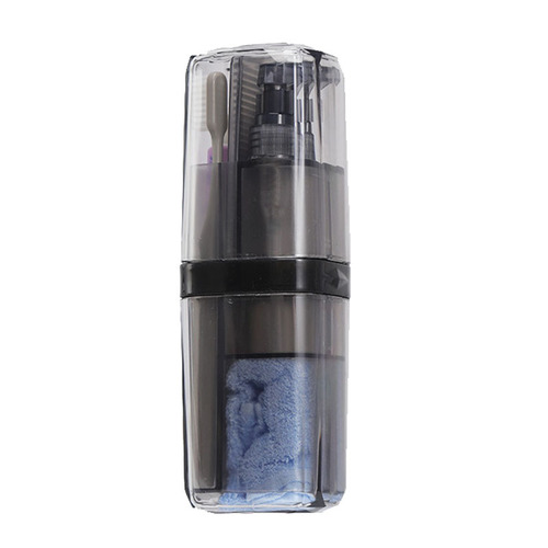 Travel toothbrush holder, toothpaste cup, travel washbasin storage box, mouthwash cup, portable travel kit, unisex travel wash bag, travel care set, travel supplies