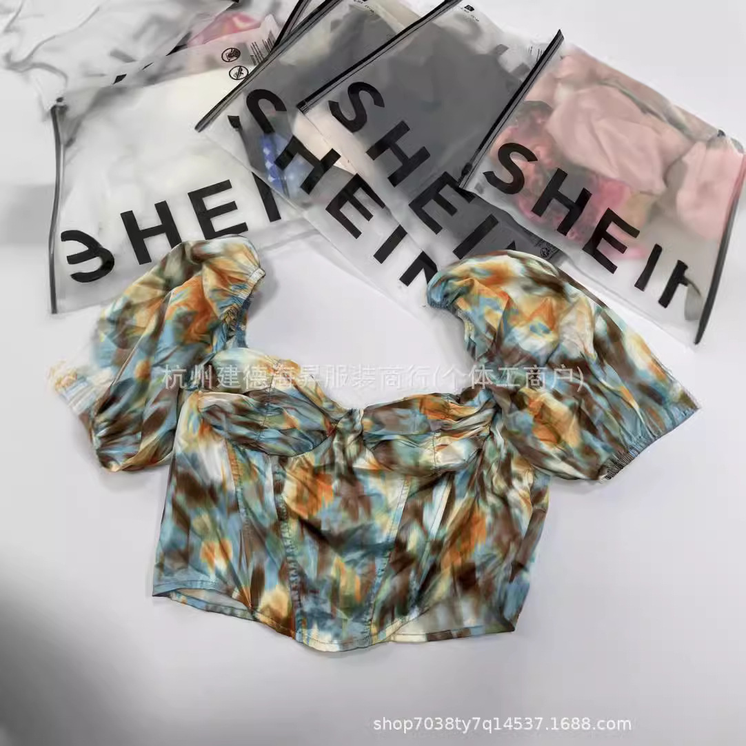 Vestido de mujer de Shein comercio exterior moda sexy chaqueta de verano vestido de mujer Aliexpress transfronterizo