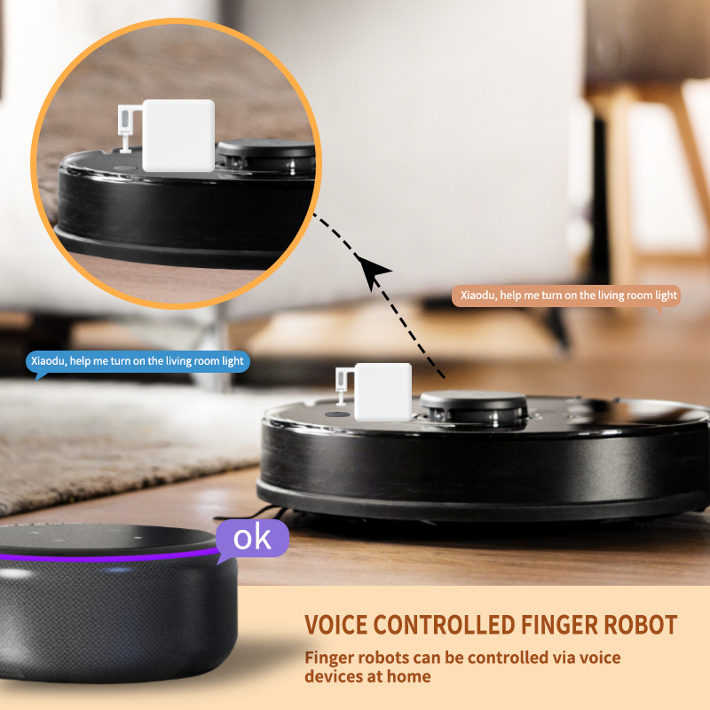 ZigBee Dedo robot Plus control remoto automático timing control de voz inteligente hogar pulgar control remoto