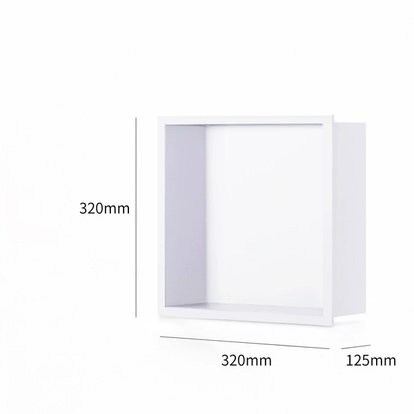 Stainless steel, white, 125mm