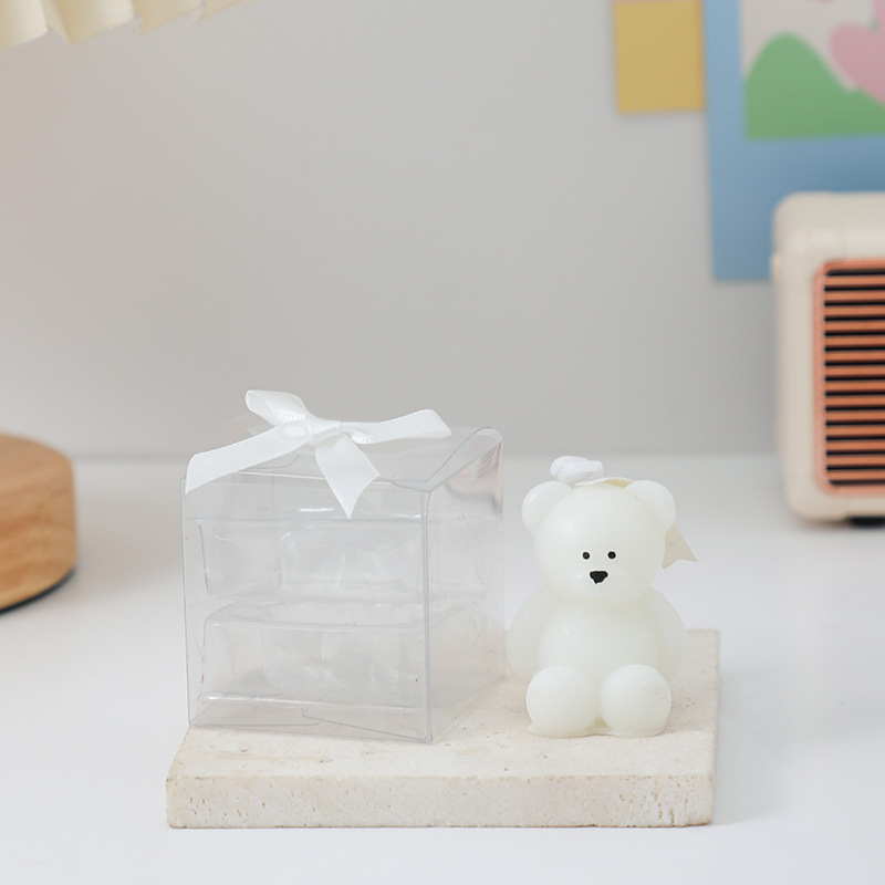 クマの香りのキャンドルコレクションお土産手作りクリエイティブかわいい雰囲気の香りクロスボーダー動物の形のワックス|undefined
