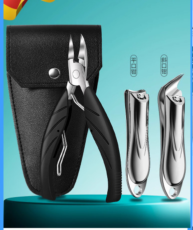 Clipper nail groove herramientas de piel muerta conjunto de uñas incrustadas pinzas de uñas pedicura de uñas de acero inoxidable cortadora de uñas