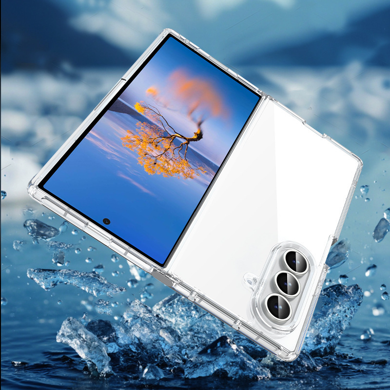 Fancai Samsung Z Flip7 携帯電話ケース Galaxy Z Fold7 携帯電話ケースに適しています。オールインクルーシブ落下防止 TPU + PC|undefined