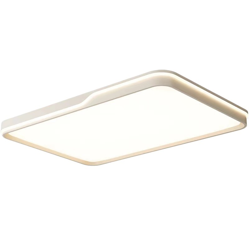 Luz de la sala de estar moderna y simple atmósfera 2025 nueva luz de techo super delgada de espectro completo LED dormitorio lámparas domésticas