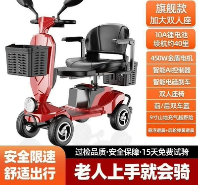 Qatlanan elektrik velosipedlər — Scooter, Small Electric Vehicle - flagship-double-top-tier-10ah-lithium-battery