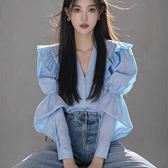 独特超好看漂亮小衫设计感衬衫女士2025新款