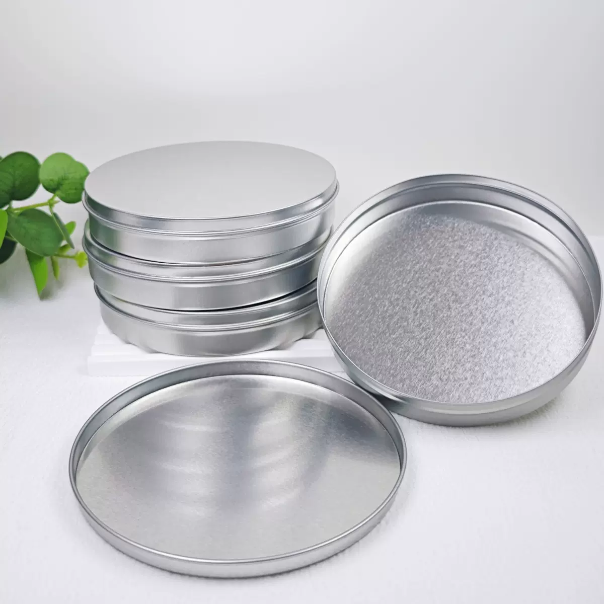 纯马口铁 122*23圆形铁盒现货供应 网红抠糖马口铁盒子  可丝印UV