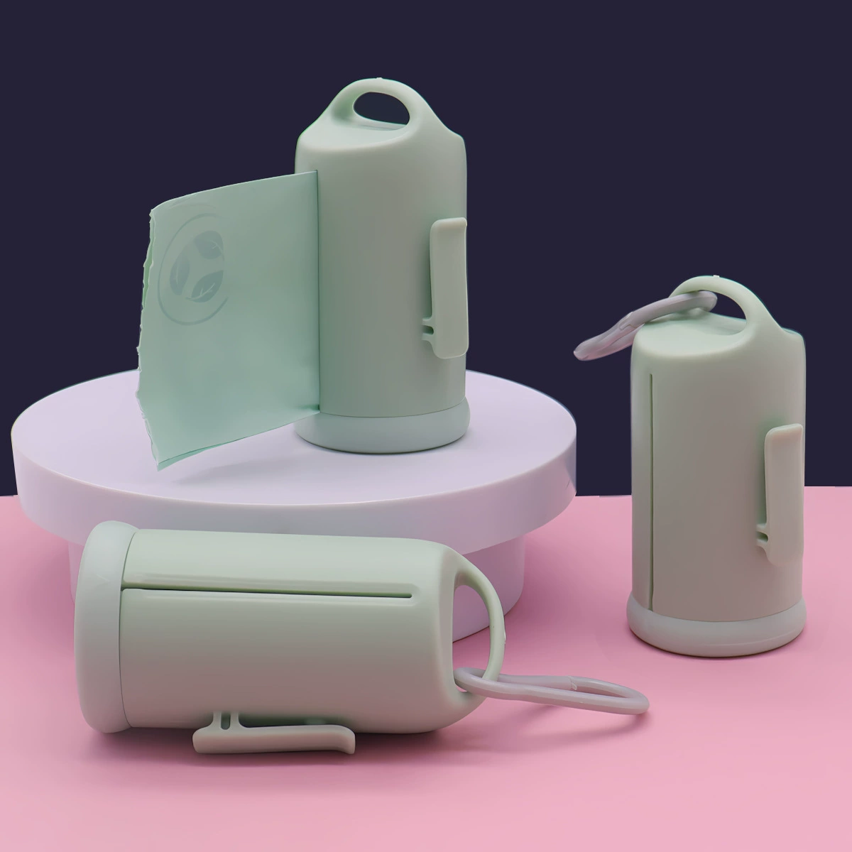 Диспенсер для мешков для отходов домашних животных, портативные биоразлагаемые мешки для какашек, одноразовые мешки для кошачьего туалета, мешки для мусора для собак, мешки для собачьих какашек