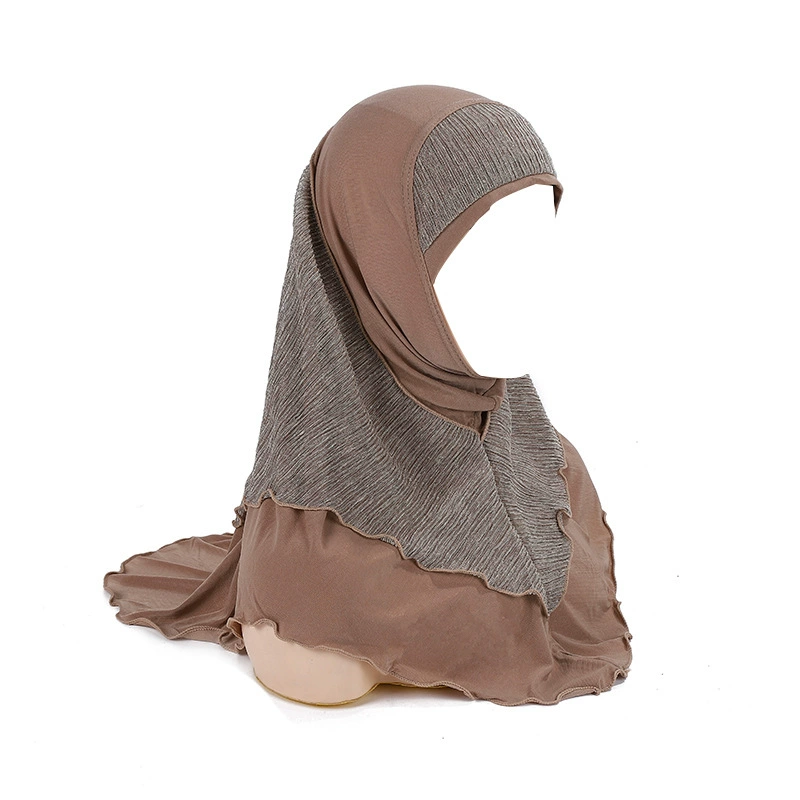 Хиджаб Мс. Малайи Crystal Margly Silk Switching Poor Hat Head Scarf H076