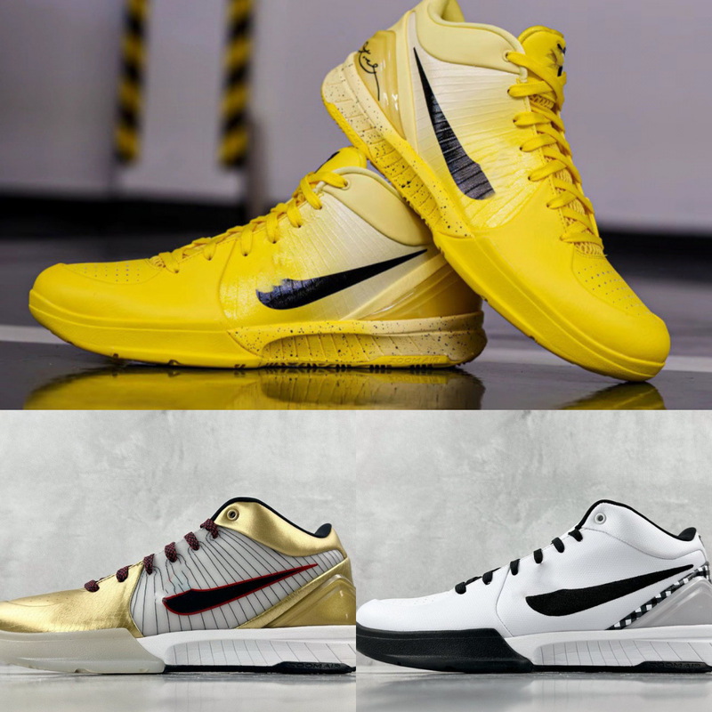 Authentic Kobe Bryant high-top black Mamba signature shoes, genuine 4Kobe basketball shoes from Putian, for men Authentic Kobe Bryant high-top black Mamba signature shoes, genuine 4Kobe basketball shoes from Putian, for men