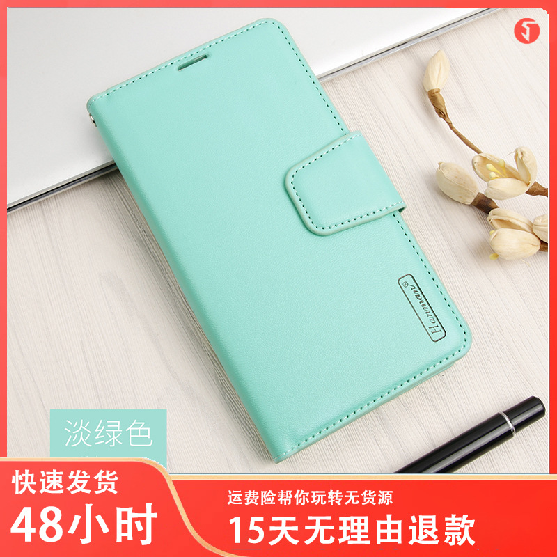 外贸适用新款IPhone15手机翻盖插卡皮套苹果15ProMax钱包手机壳
