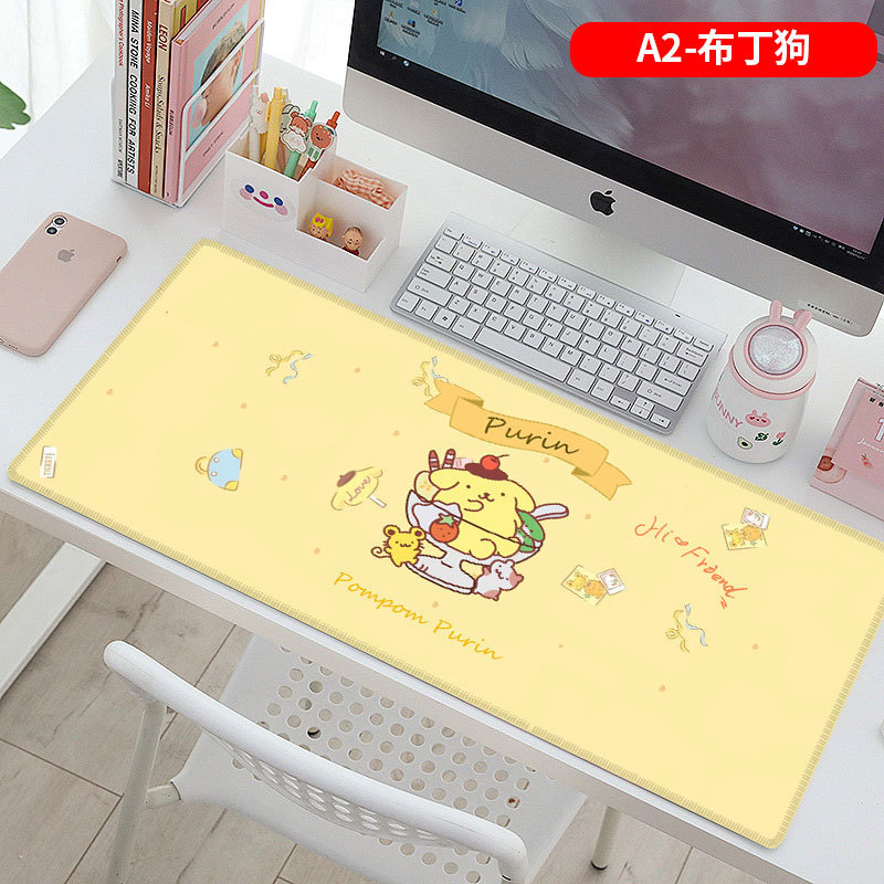 マウスパッドの巨大なアニメのかわいい動物のキーボードパッドを大きくして、ロックを厚くします。|undefined