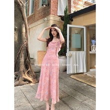 SE GENTLE SUN-�����ص�ӡ����ʽ����˫���Ҷ����������ȹ88591