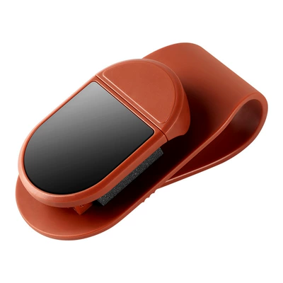 Car Glasses Clip/Bill Clip car multifunctional sun visor - orange