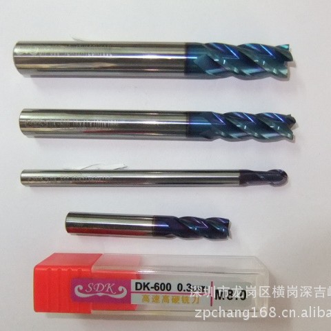SDK高硬度铣刀65度高速机专用钨钢铣刀