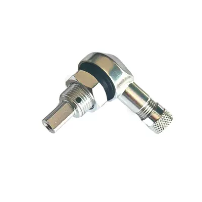 In-Stock Motorcycle and Electric Vehicle Cnc Modified Tires Aluminum Alloy Anti-Leak Valve Colorful Valve Stem Tv25Al (valve) - tpms-silver-model