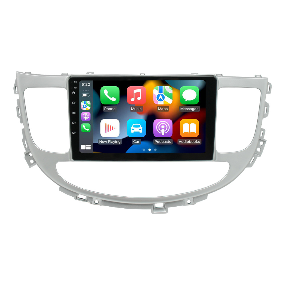 Adecuado para 08-13 Hyundai Genesis Android Navegación para automóvil de pantalla grande Máquina todo en uno Bluetooth para automóvil de control central de 9 pulgadas