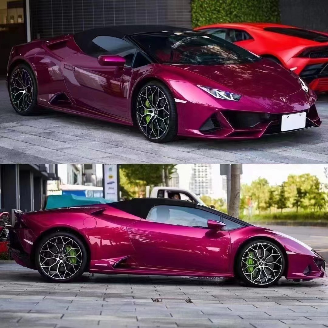 Pet Car Color Changing Film Rosemary Purple Midsummer Purple Eve Purple Light Purple Venetian Purple Car Body Film Manufacturer