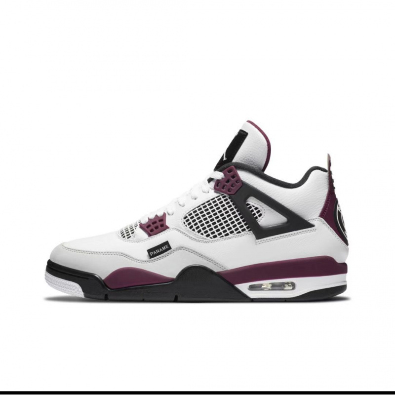AJ4ハイエディション ミッドナイトブルー＆ホワイトセメント ハイカット ファッションカジュアルスポーツバスケットボールシューズ ピンクブラックカラー ハイカット 快適|undefined