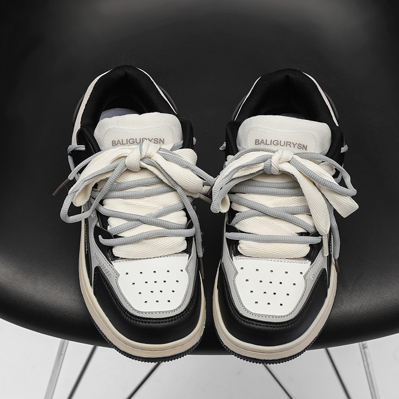 Trendige, atmungsaktive Sport-Männer-Low-Top-Boardschuhe aus dickem Seil, vielseitige, lässige Skateboard-Schuhe für Paare_voghion.com