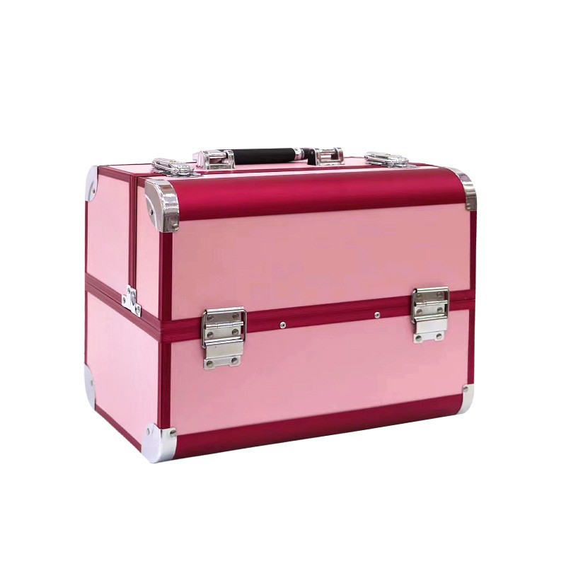 Tira de aluminio rojo + Rosa