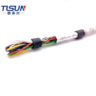 Ce Certification Taileixing Factory Supply Cy 12X0.25 Square Anti-Interference Shielded Cable