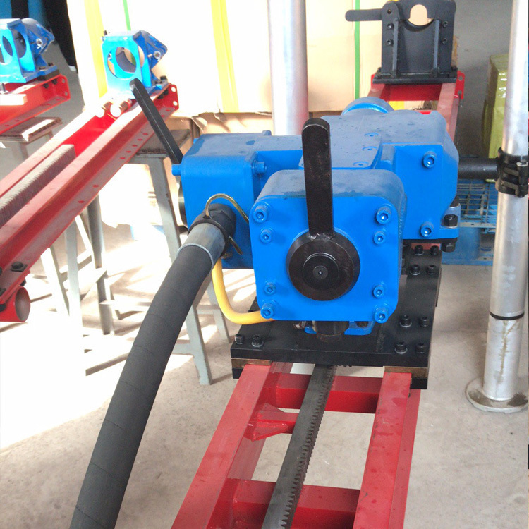 ZQJC气动架柱式钻机供应移动式输送机可打岩石气动架柱式钻机