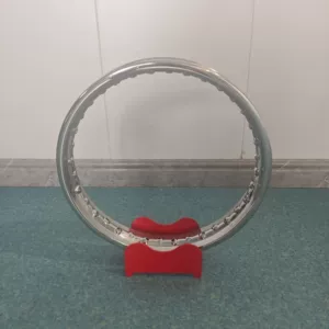 Motorcycle Chrome-Spoked Steel Rim 16inch Universal Wheel Rim for Off-Road Vintage Vehicles 36-Hole Modified Wire Rim