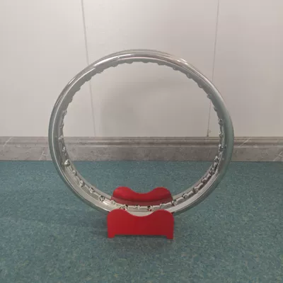 Motorcycle Chrome-Spoked Steel Rim 16inch Universal Wheel Rim for Off-Road Vintage Vehicles 36-Hole Modified Wire Rim