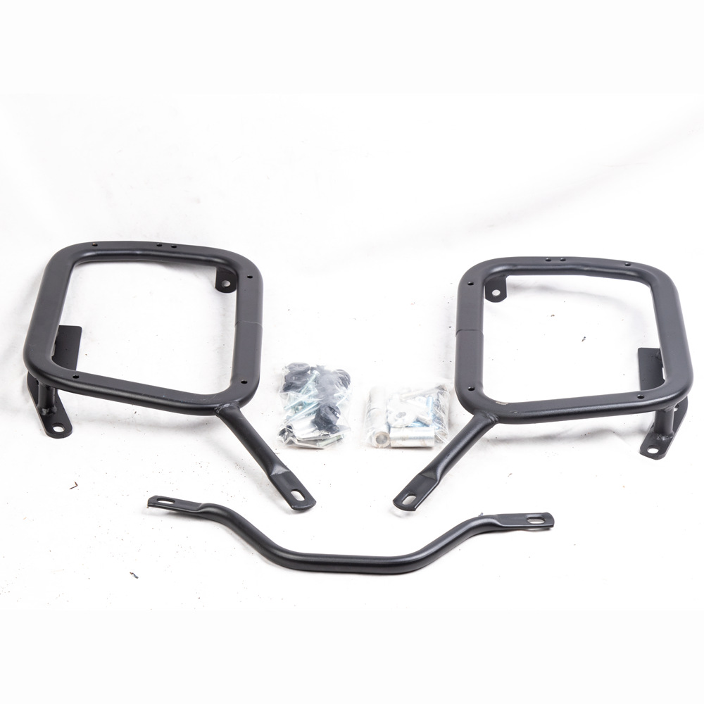 Adecuado para Honda Mengqi CB190/cb190x marco lateral de la motocicleta caja lateral soporte de acero al carbono caja lateral soporte de liberación rápida