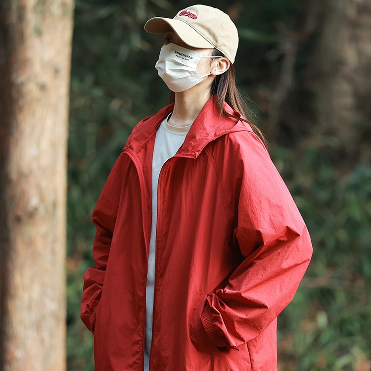 Douyin Sun Protection Clothing for Women Cycling Breathable Anti-Uv Upf50+ Sun Protection Clothing for Men Hooded Suit Fishing Clothing