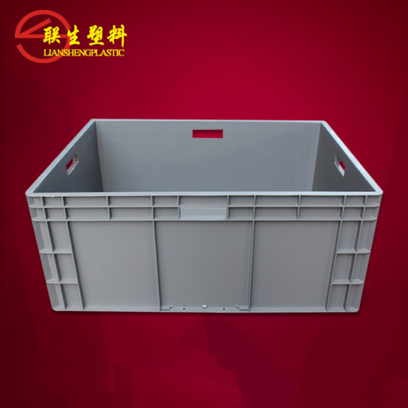 标准EU箱收纳箱汽配塑料整理箱运输塑料箱EU8633周转箱爆款热卖中
