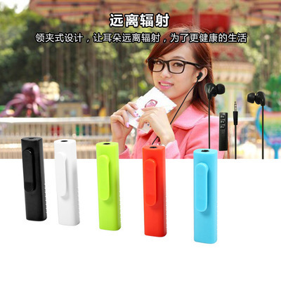 Lavalier 3.5mm Bluetooth Receiver Car Bluetooth Hands-Free Audio Receiver Portable Mp3 Music Player
