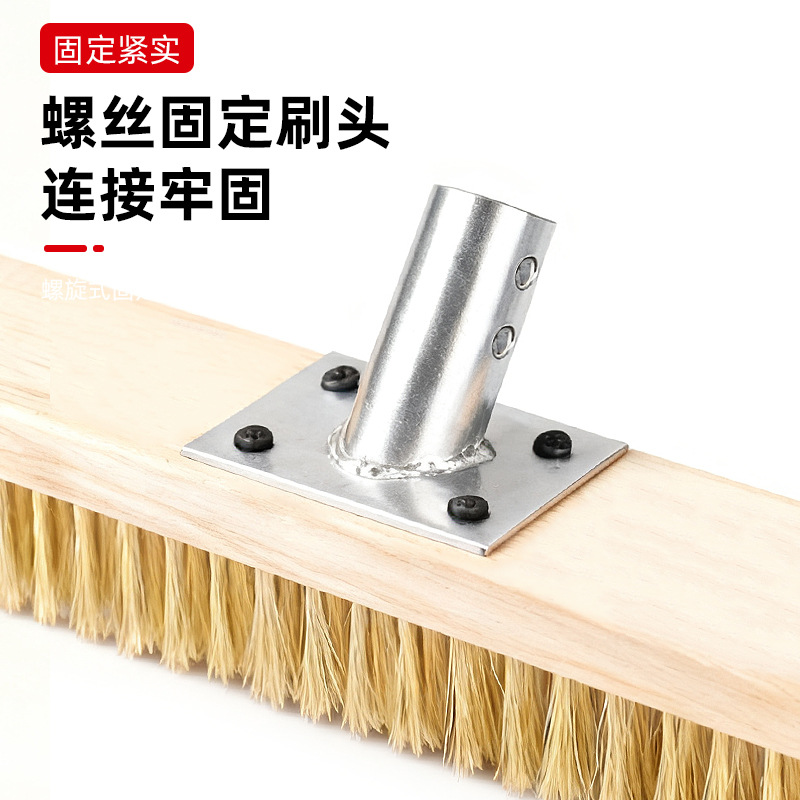 Cepillo para Piso de Alambre de Acero 20 cm de Acero Chapado en Cobre