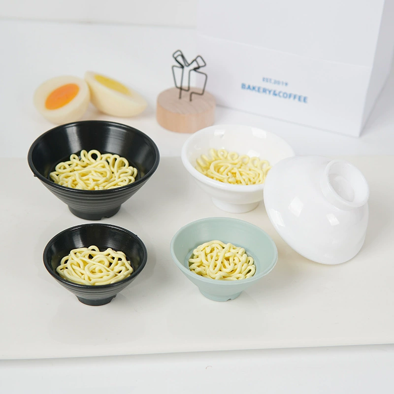 Моделирование миски для лапши DIY ручной работы поддельные продукты, продукты, игровые контейнеры, имитация чаши рапена, улитка, порошковый материал, аксессуары
