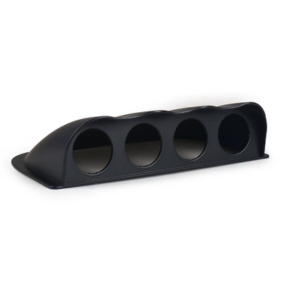 automobile instrument 2inch Black Carbon Pattern 52mm - four-hole-black