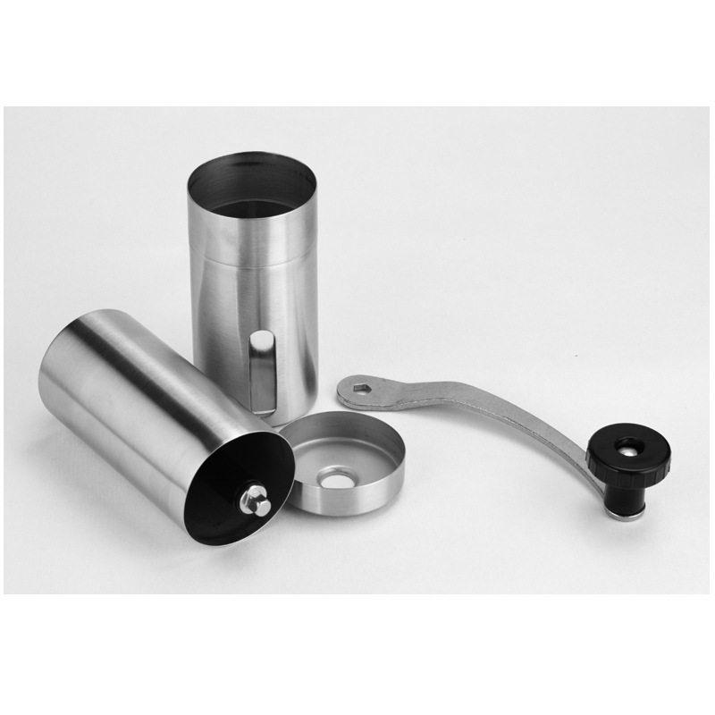 304 de acero inoxidable molinillo de café manual portátil hogar pequeño molinillo de café